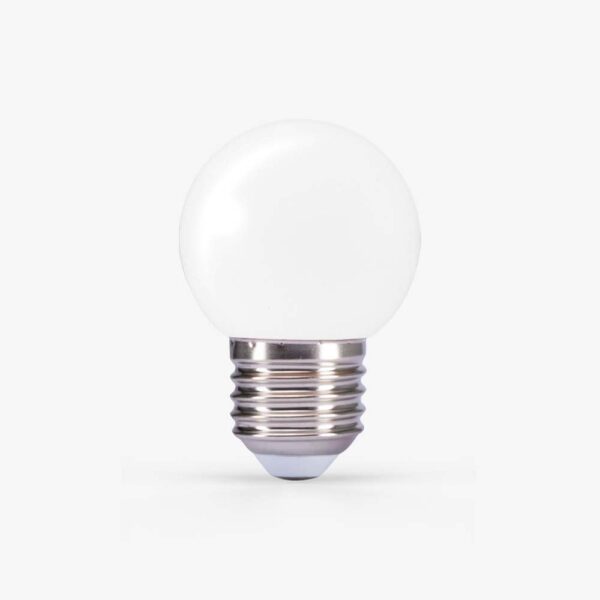 Bóng đèn LED BULB tròn 1W màu trắng A45W/1W Rạng Đông